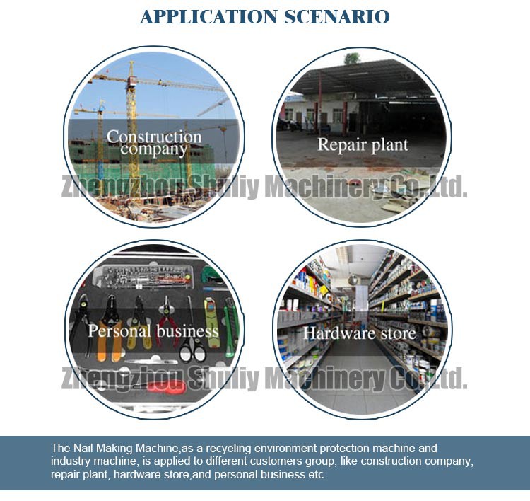 Automatic nail making machine Automatic nail making machine