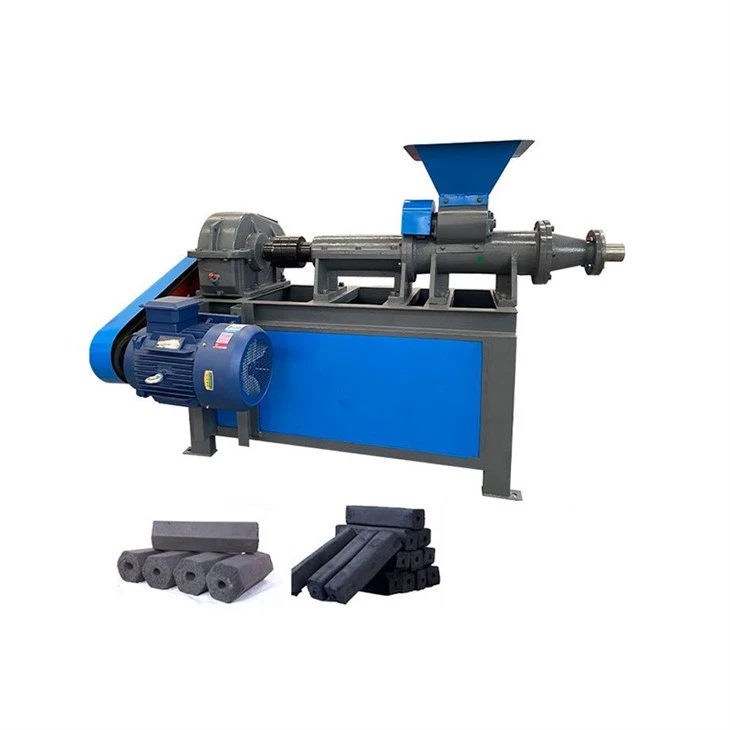 Charcoal briquette extruder machine3