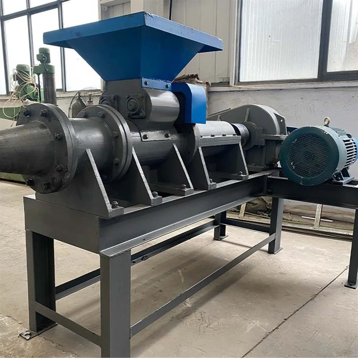 Charcoal briquette extruder machine5