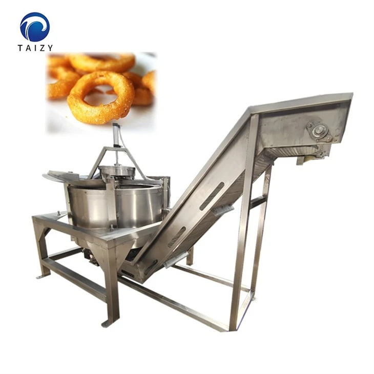 onion rings deoiling machine
