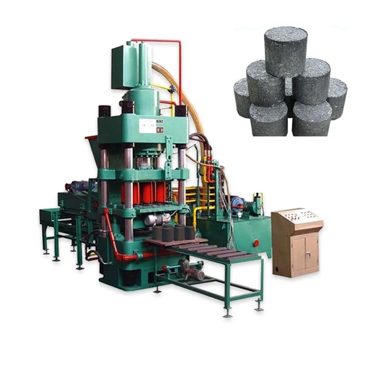 Metal chips briquetting machine5