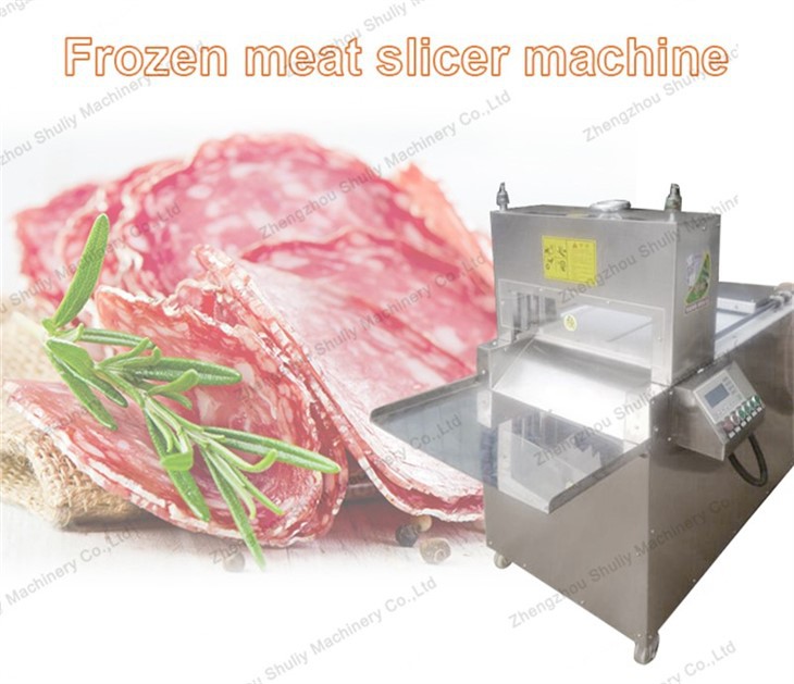 Frozen meat silcer machine2