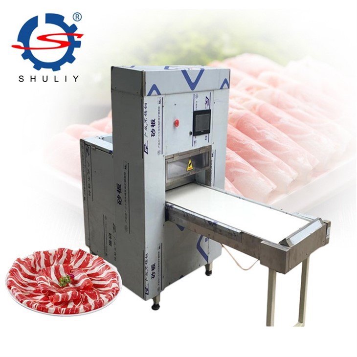 Frozen meat silcer machine5