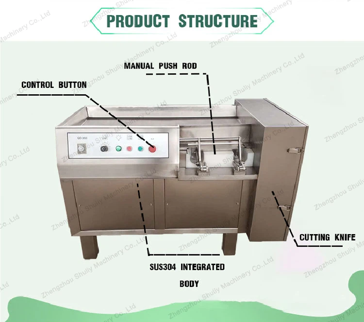 meat cube cutter machine meat cube cutter machine