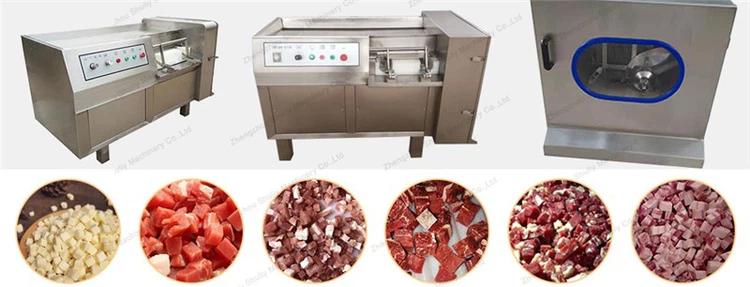 meat cube cutter machine meat cube cutter machine