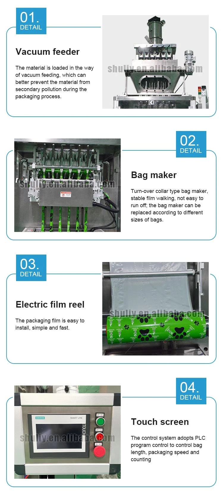 Multi lane powder packing machine Multi lane powder packing machine